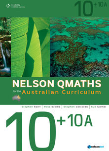 Nelson QMaths for the AC 10+10A Student Book Plus Access Card for 4 Years