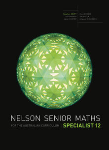 Nelson Senior Maths Specialist 12 for the Australian Curriculum