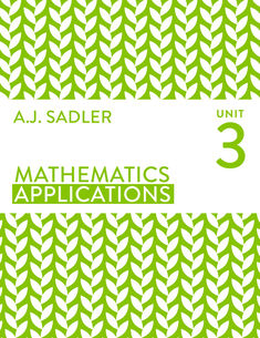 Sadler Mathematics Applications Unit 3