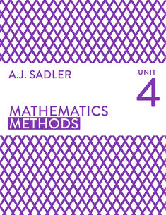 Sadler Mathematics Methods Unit 4