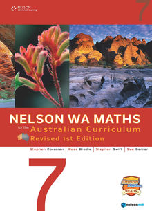 Nelson WA Maths for the Australian Curriculum 7 Revised Edition (Student Book &amp; 4 Access Codes)