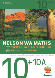 Nelson WA Maths for the Australian Curriculum 10+10A Revised Edition (Student Book &amp; 4 Access Codes)