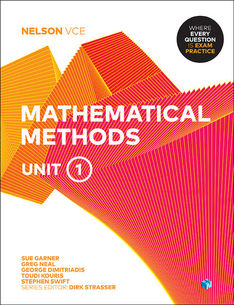 Nelson VCE Mathematical Methods Unit 1 (Student Book with 4 Access Codes)