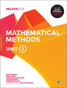 Nelson VCE Mathematical Methods Unit 2 (Student Book with 4 access codes)