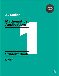 Sadler Maths Applications Unit 1 – Revised Format