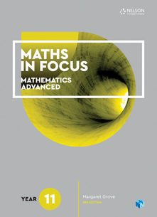 Maths in Focus 11 Advanced (Student Book with 1 access code)