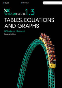 Walker Maths Senior 1.3 Tables, Equations and Graphs Workbook