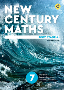 New Century Maths 7, 3E - Supported by Nelson MindTap