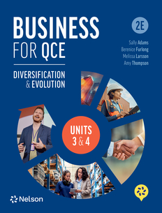 Business for QCE: Units 3 &amp; 4: Diversification and Growth, 2E