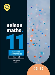 Nelson QCE Essential Mathematics Units 1 &amp; 2, 1E