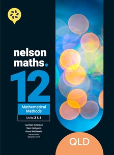 Nelson QCE Mathematical Methods Units 3 &amp; 4, 1E