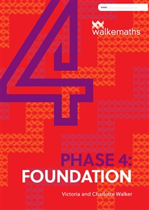 Walker Maths Phase 4: Foundation Workbook, 1E