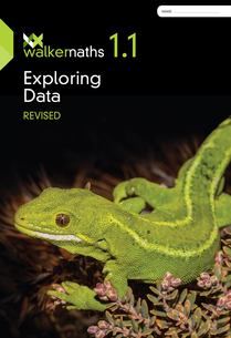 Walker Maths 1.1 Exploring Data Workbook Revised