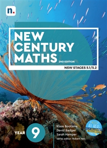 New Century Maths 9 NSW Stage 5.1/5.2, 2E - Supported by NelsonNet